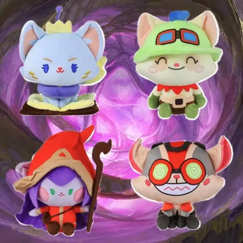 

Yordle Teemo Lulu Yuumi Ziggs, плюшевая оригинальная упаковка, совершенно новая