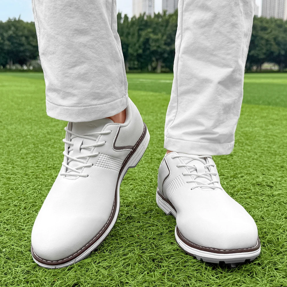 New Men's Golf Shoes Outdoor Fashion Leisure Fitness Golf Walking Shoes Large Training Sports Shoes Size 39-50