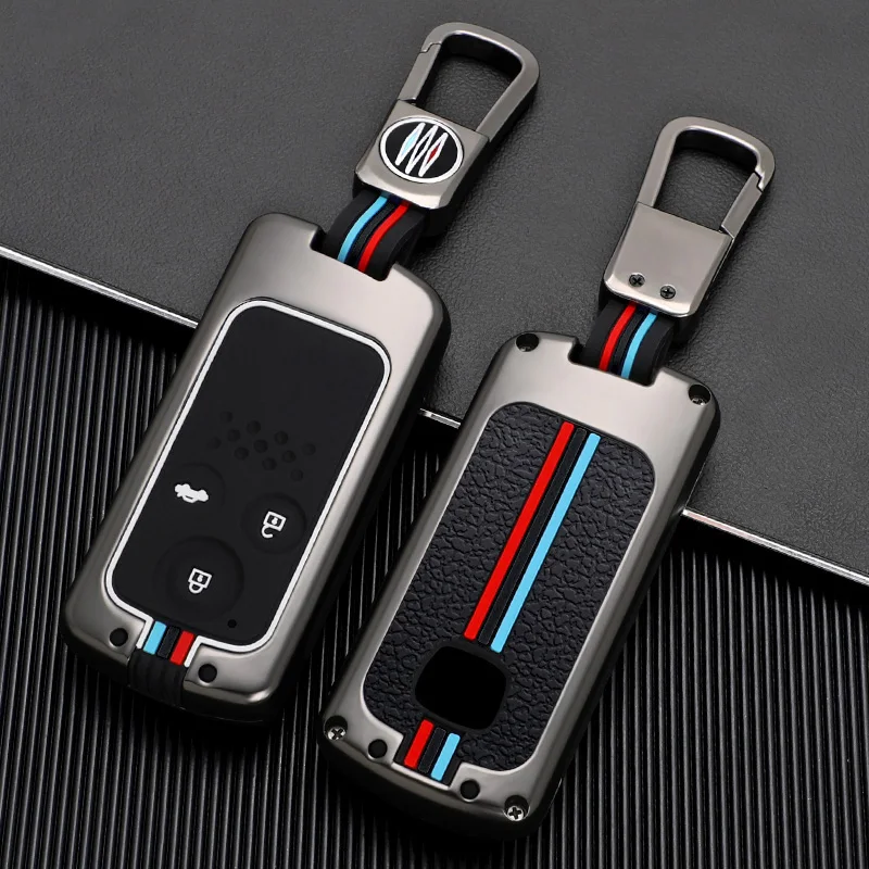 

Zinc Alloy Car Key Case For Honda Fit Lucky Vezel City Civic Jazz BRV BRV HRV HRV Shuttle Gp8 19CRV Jade Freed Odyssey