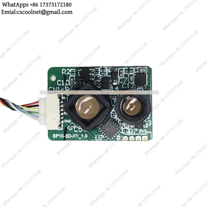 JS02 B03B-SP20M01 20 Meters 500Hz DTOF Single Point Lidar Module UART TTL IIC Communication Interface Outdoor Laser Ranging