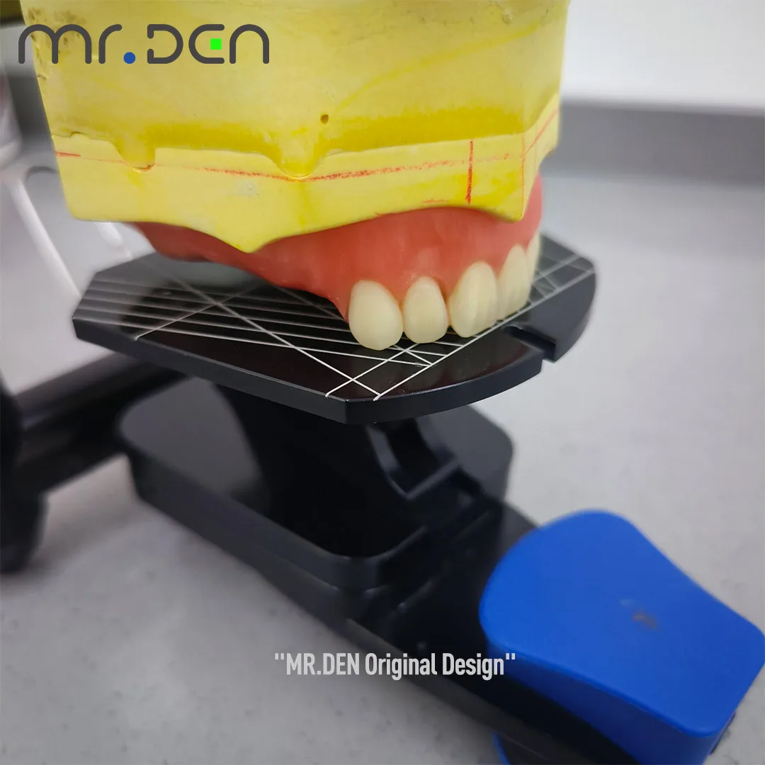 New Dental Molar Arch Positioning Guide Universal Gilbaugh Articulator Dental Setup Tool Tooth Arrangement Plate Set