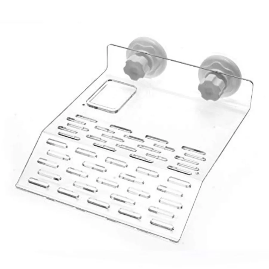 

Large Size Acrylic Turtle Basking Platform, Fish Tank Aquarium Platform, Tortoise Resting Terrace with 3PCS Suction Cups