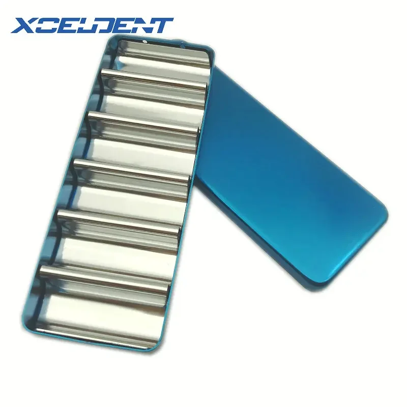 1pc Dental Bur Holder Block Sterilizer Case Disinfection Endo Box Rack Dentistry Instrument