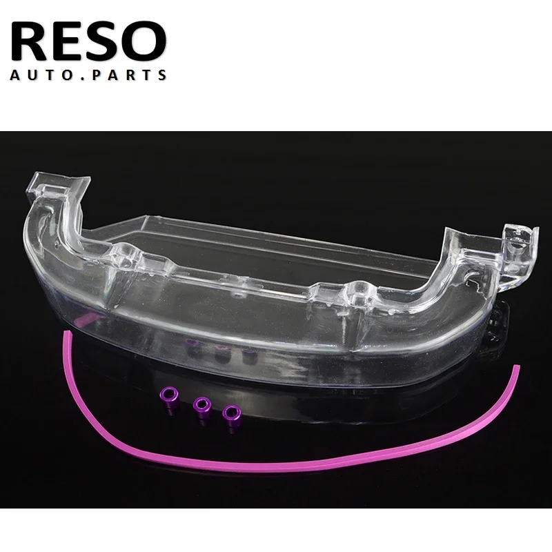 RESO--Clear Cam Gear Pulley Cover Timing Belt For 1990-1999 Mitsubishi Eclipse W/ 4G63 Motor Eagle Talon