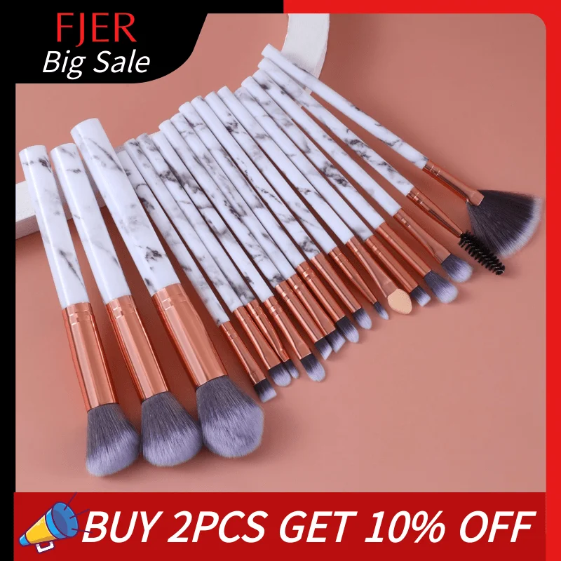 FJER 10-18pcs Make Up Brushes Multifunctional Makeup Brush Concealer Eyeshadow Foundation Makeup Brush Set Tool Pincel Maquiagem