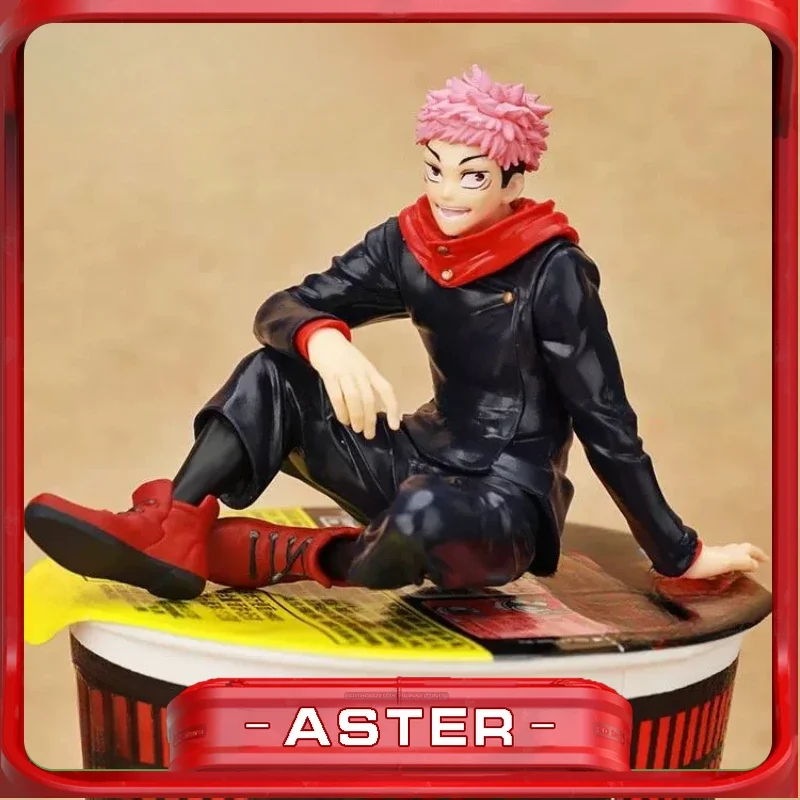 Jujutsu Kaisen figura Itadori Yuji Anime Pvc modelo 8CM adornos colección muñeca escritorio para exhibición muñeca regalo juguete para niños