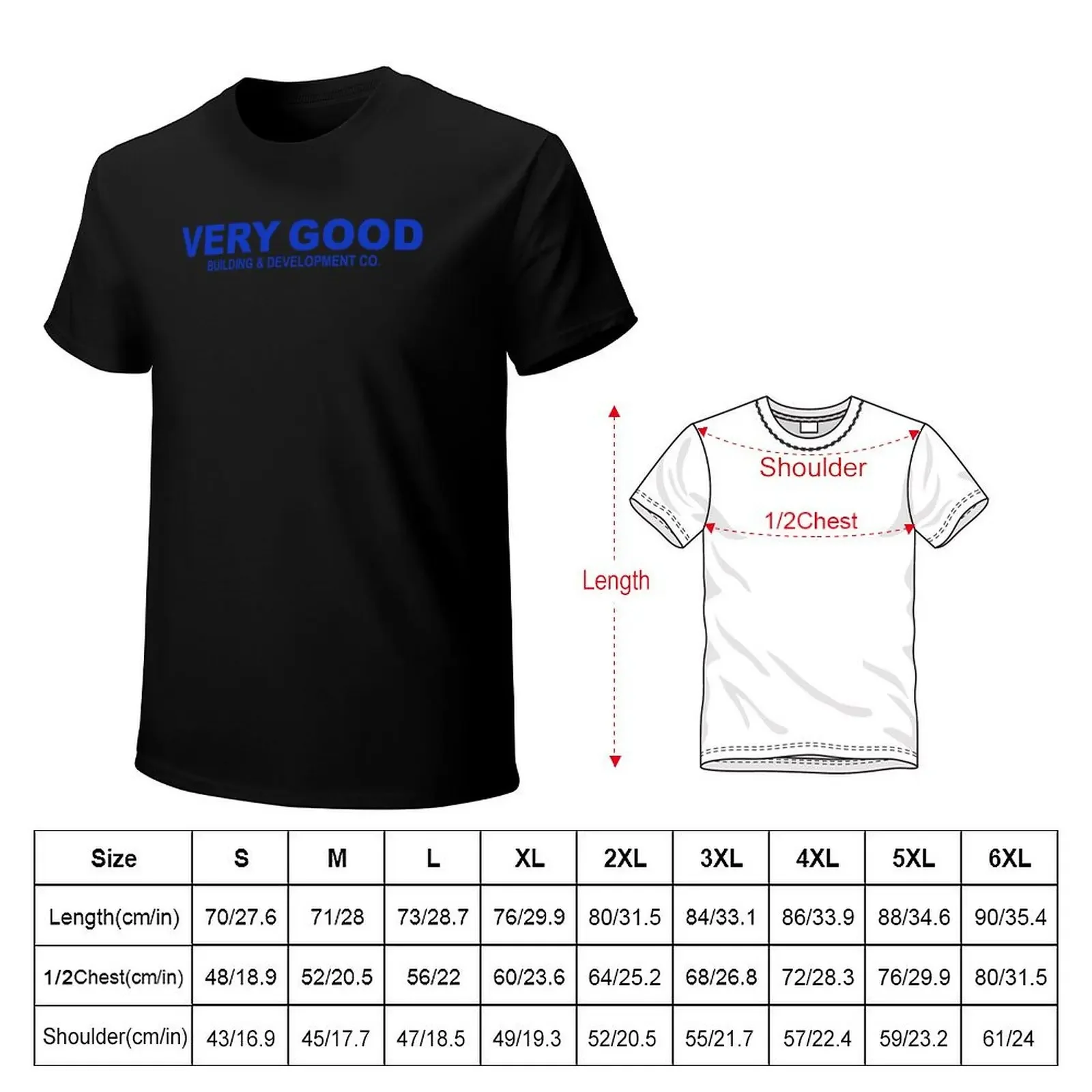 VERY GOOD BUILDING & DEVELOPMENT CO. (Parks & Recreation) T-Shirt vintage hippie clothes shirts men graphic