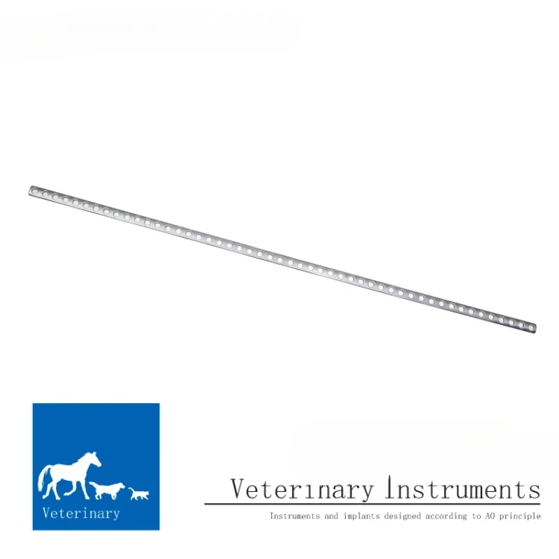 ORTHOCARE animal pet steel plate bone plate straight cutting plastic steel plate stainless steel bone plate