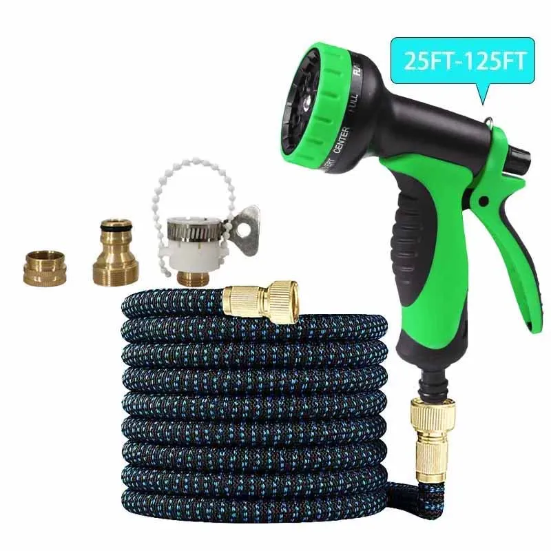 

Flexible Telescopic Hose High-Pressure Multifunctional Car Wash Gun | Suitable for Courtyard Cleaning Gardening Irrigation
