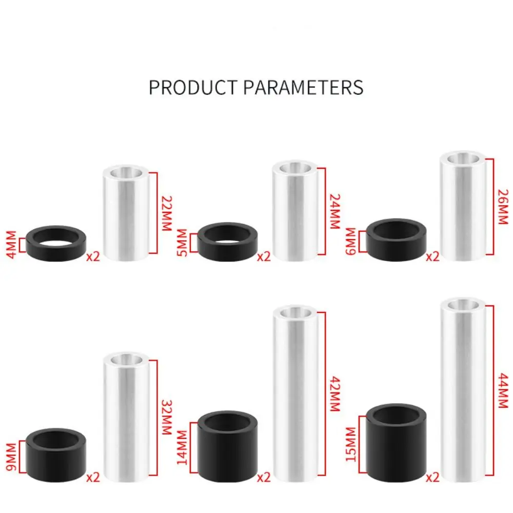 

Задняя амортизаторная втулка MTB из алюминиевого сплава, внутренний диаметр 8 мм, наружный диаметр 12 мм, детали амортизатора для горного велосипеда, дорожный велосипед MTB