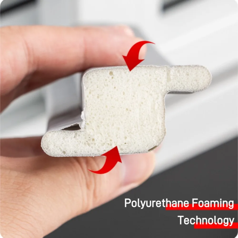 Z على شكل نافذة ختم الشريط الصلب نافذة يندبروف عازلة للصوت قطاع الباب ختم الفجوة الحشرات برهان رغوة صوتية ملء الشريط