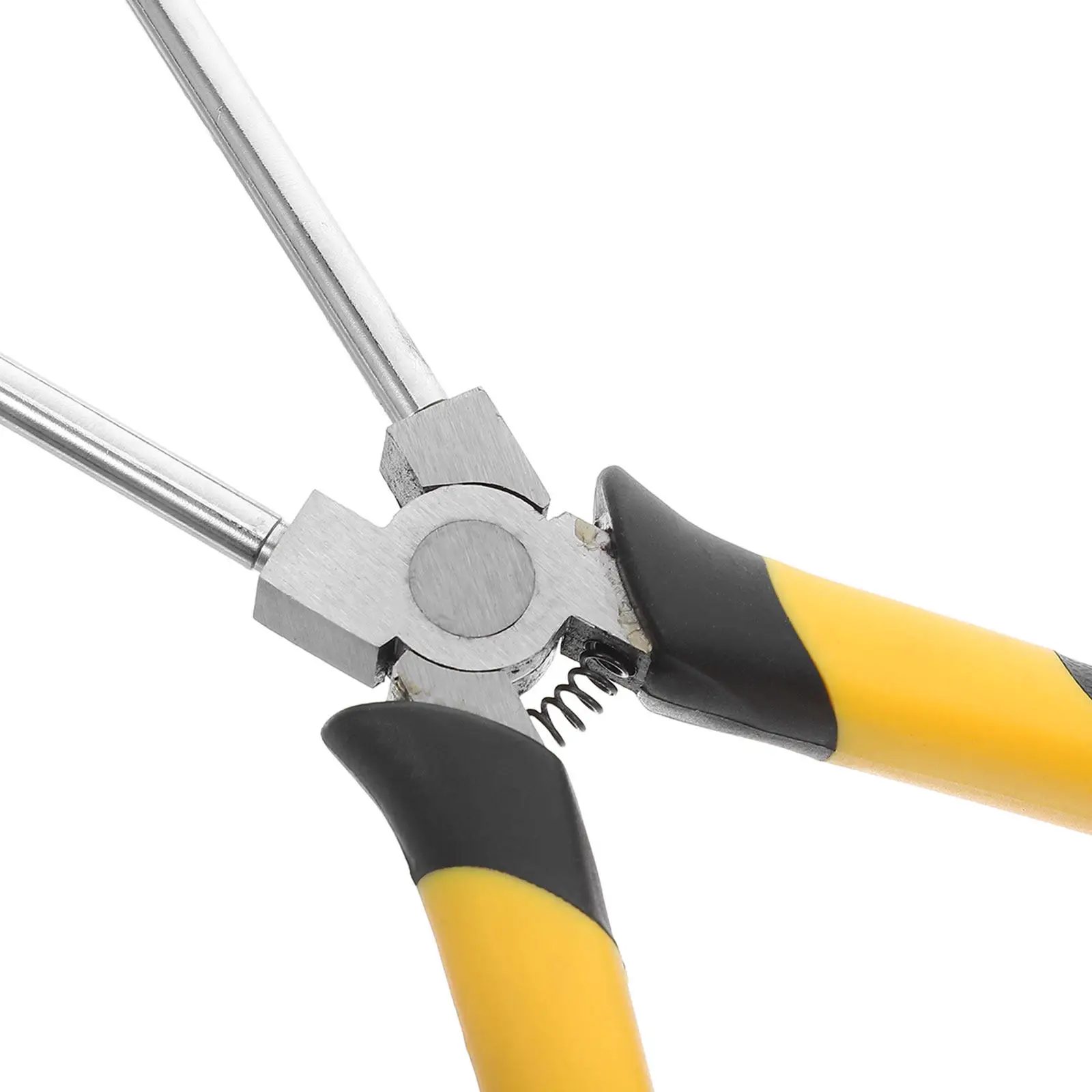 Crucible Tongs Ergonomic Handle Jewelry Making Tools for Gold Refining Metal Casting Crucible Pliers Long Reach Bent Nose