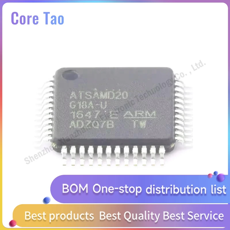 1PCS/LOT ATSAMD20G18A-AU ATSAMD20G18A QFP48 Microcontroller chips in stock