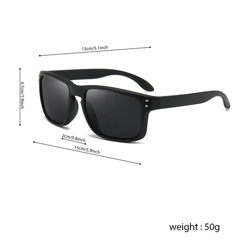 Imagen 2 del producto 1/4 Uds gafas de sol polarizadas para hombres y mujeres diseñador conducción visión nocturna gafas de sol hombre pesca UV400 TR gafas de sol polarizadas