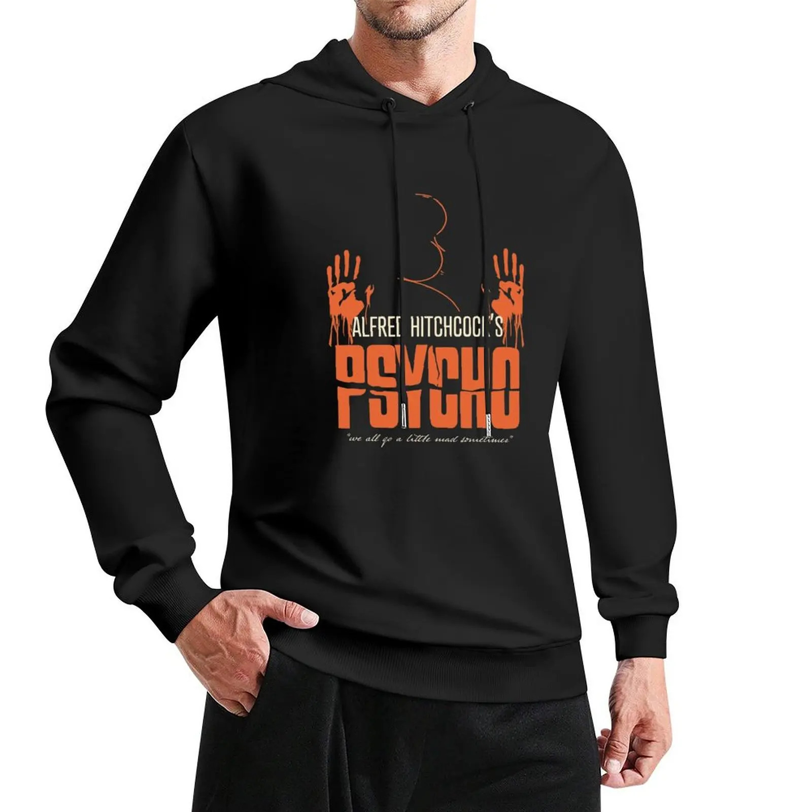 

Alfred Hitchcock - Psycho Pullover Hoodie hooded shirt designer hoodies