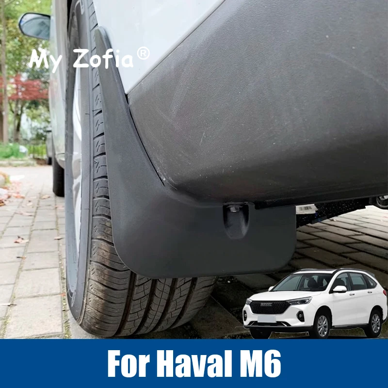 

For Haval M6 2023 2024 2025 2026 CarMud Flaps Splash Guard Mudguards MudFlaps Front Rear Fender Car Styling Accessories
