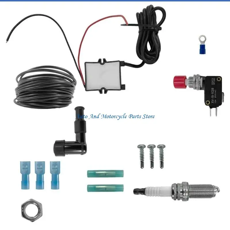 P9FD BFTKAFK-Single Flame Thrower Single Flamethrower Motorbike Modification Part Includes All Installation Accessory