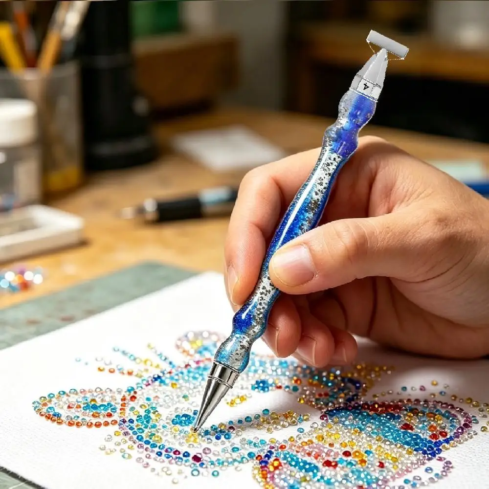 DIY High-Quality Stainless Steel Threaded Diamond Painting Pen Tip Set, DIY Diamond Painting Tools Screw-On Accessories (Different Combination Models 1/2/3/4/5/6/7/8/9/10/11/12/14/15/20/25) view 3