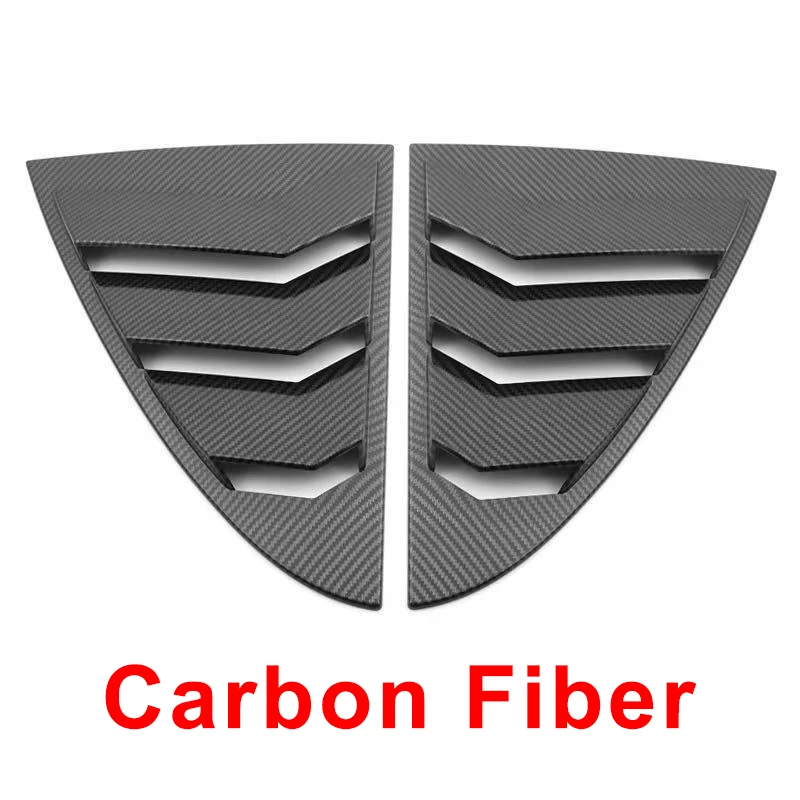 For Mercedes Benz A Class A180 A200 W176 A160 A250 A45 AMG Hatchback 2013-2018 Side Quarter Window Louver Cover Trim Sticker ABS