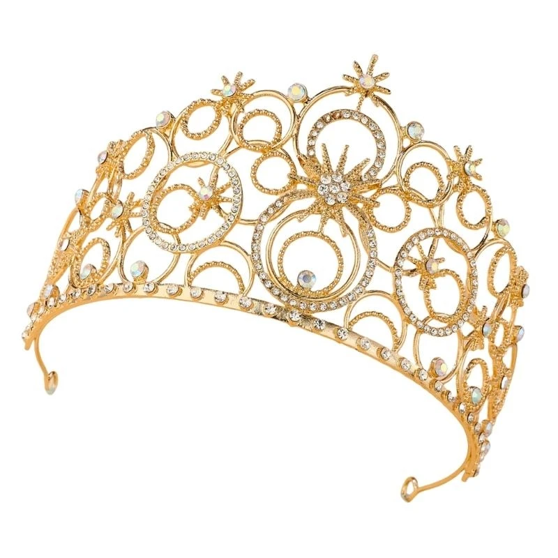 39BC Women Tiaras Crown Headbands Pageant Girl Birthday Party Photo Props Queen