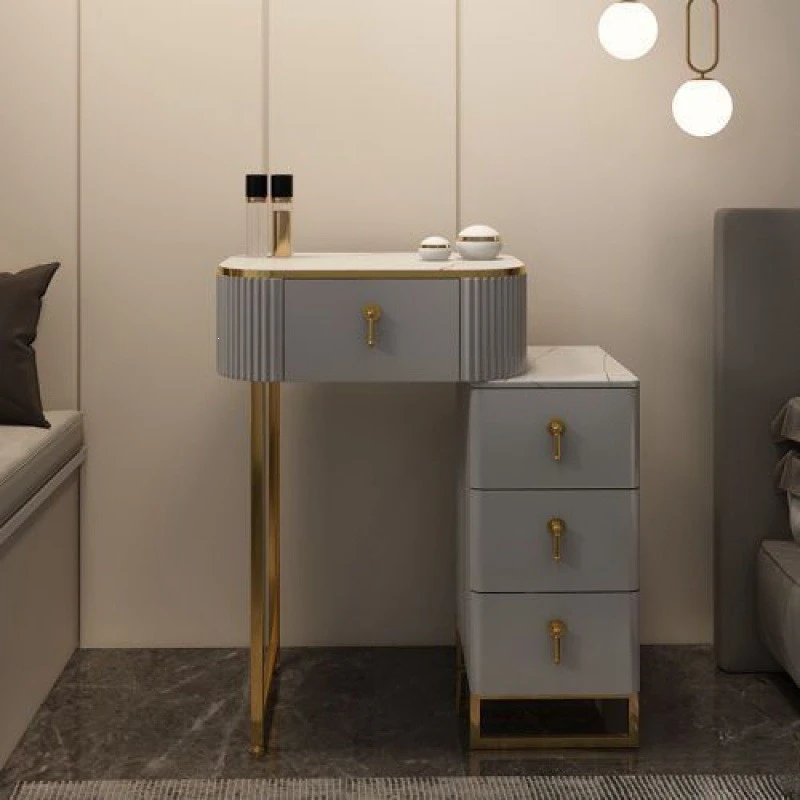 Light luxury dresser storage cabinet integrated bedroom modern simple small apartment minimalist