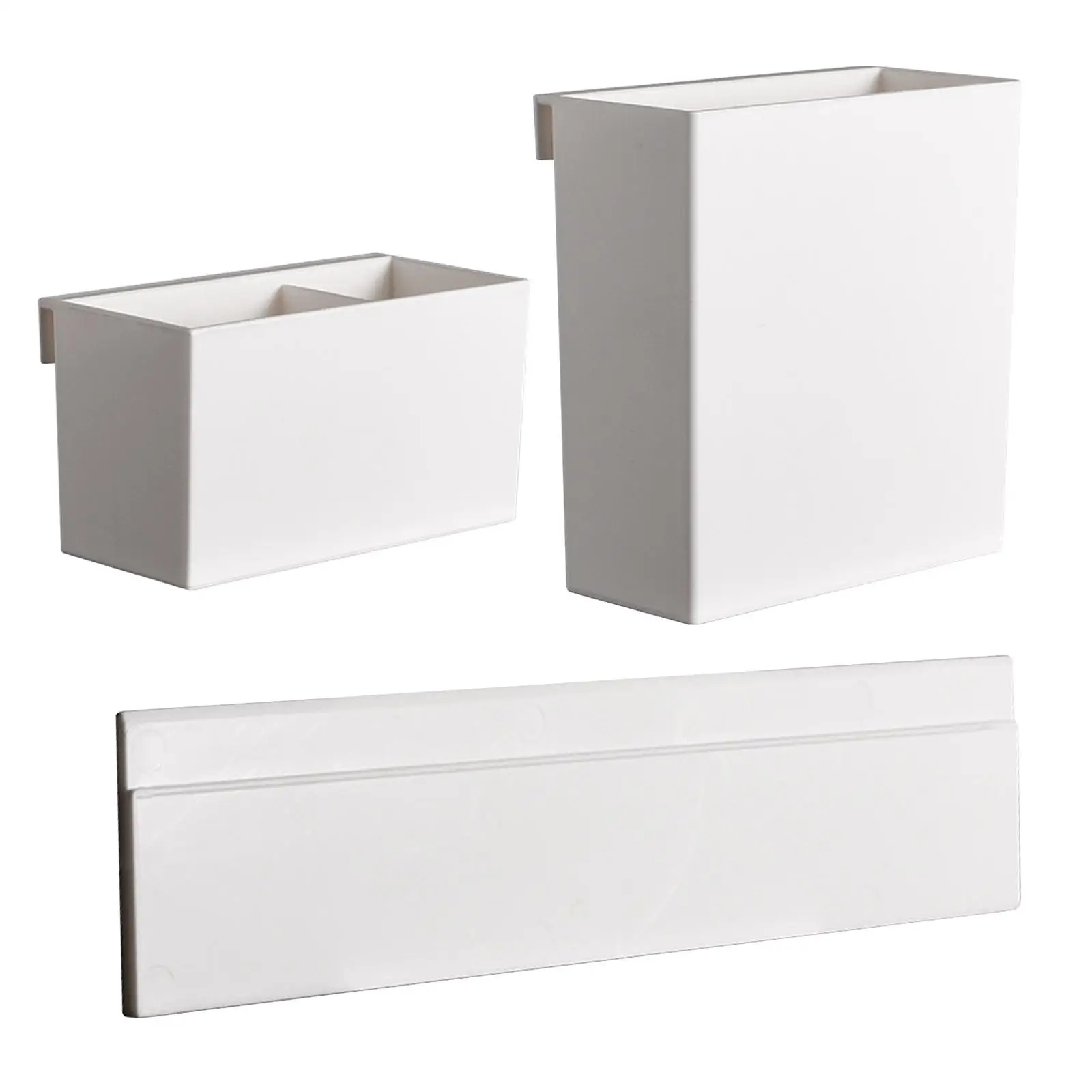 Multipurpose Desk Storage Box Mounted for Countertop Skincare Cosmetic