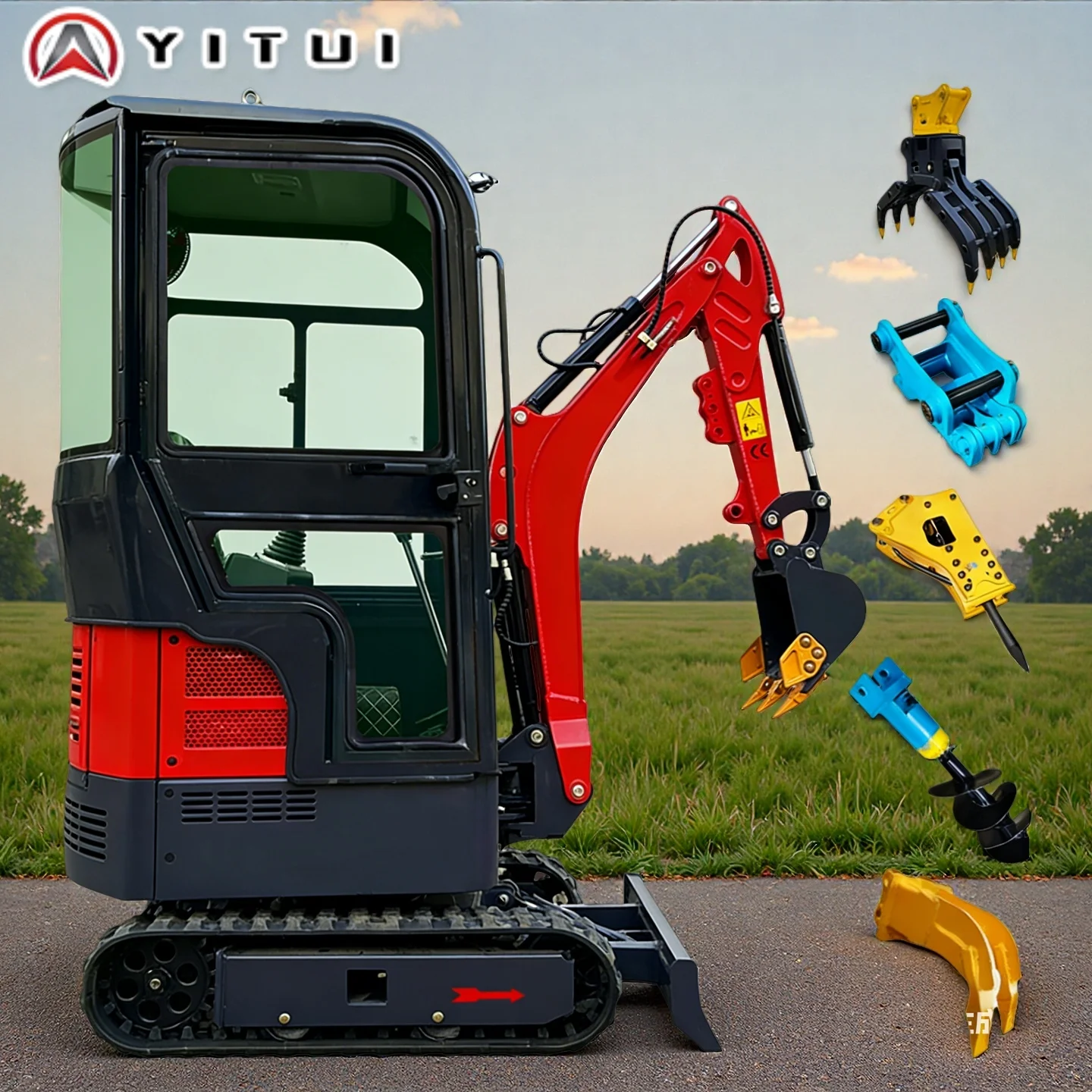 

Индивидуальный мини-экскаватор 1,5 тонны — эффективный компактный экскаватор с гидравлической системой для строительства и сада