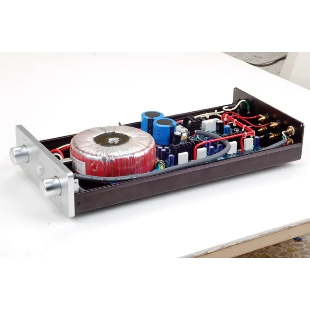 Placa amplificadora de potencia de doble canal MX100, TTA1943, TTC5200, con condensador de filtro, protección de altavoz