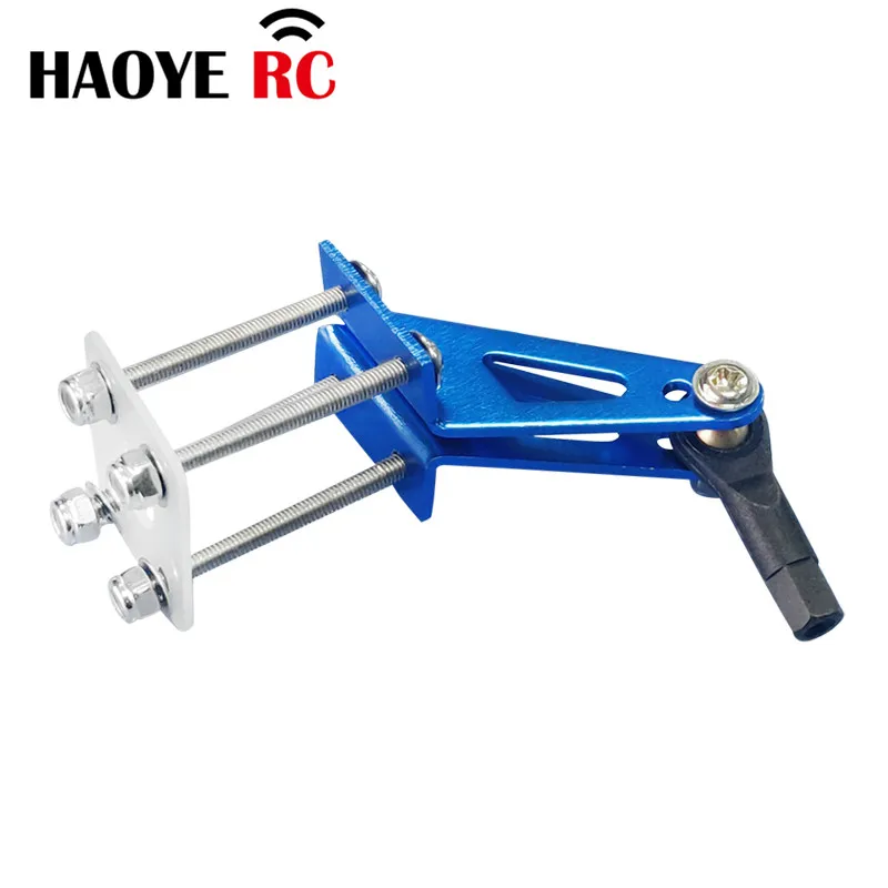 Haoye 1Set Alu Horn For Gasoline Aircraft  Gold/Green/Blue For RC Electric Airplanes Parts Foam Model Replacement Accessories