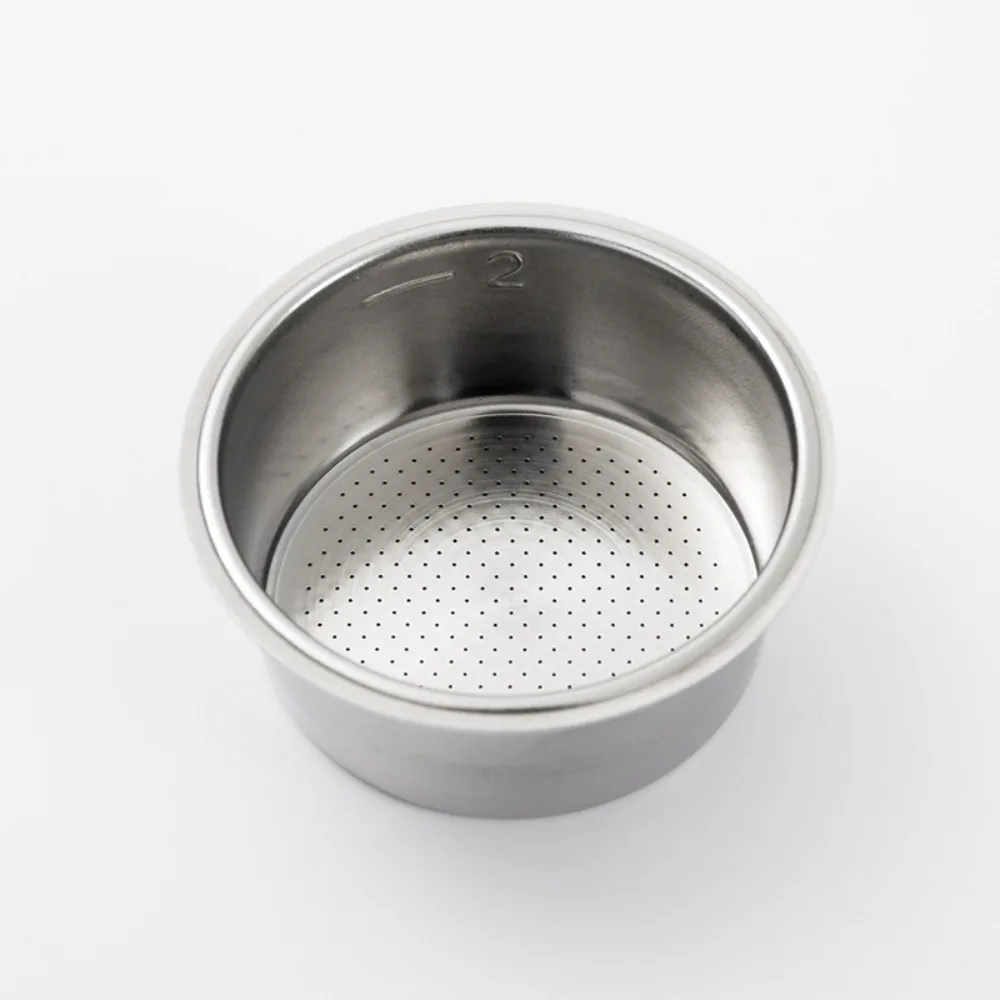 51mm Coffee Powder Bowl, Single-layer Powder Tank, 2-person Stainless Steel Coffee Pressure Filter Screen
