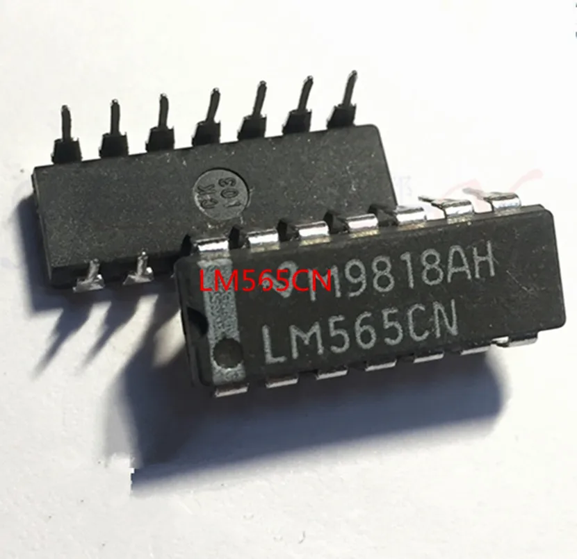 

5PCS Original LM565CN brand new original imported DIP-14 analog phase lock loop chip
