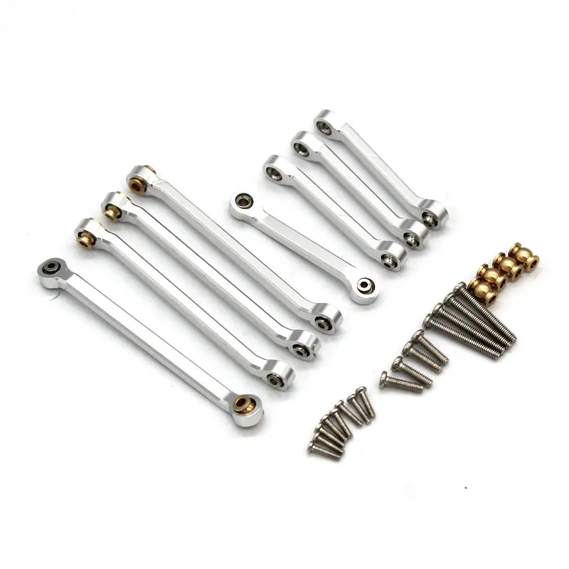 FMS Mogrich RTR (Watchmen) 1/18 RC Car Metal Upgrade Parts Front And Rear Pull Rods 8 Pieces