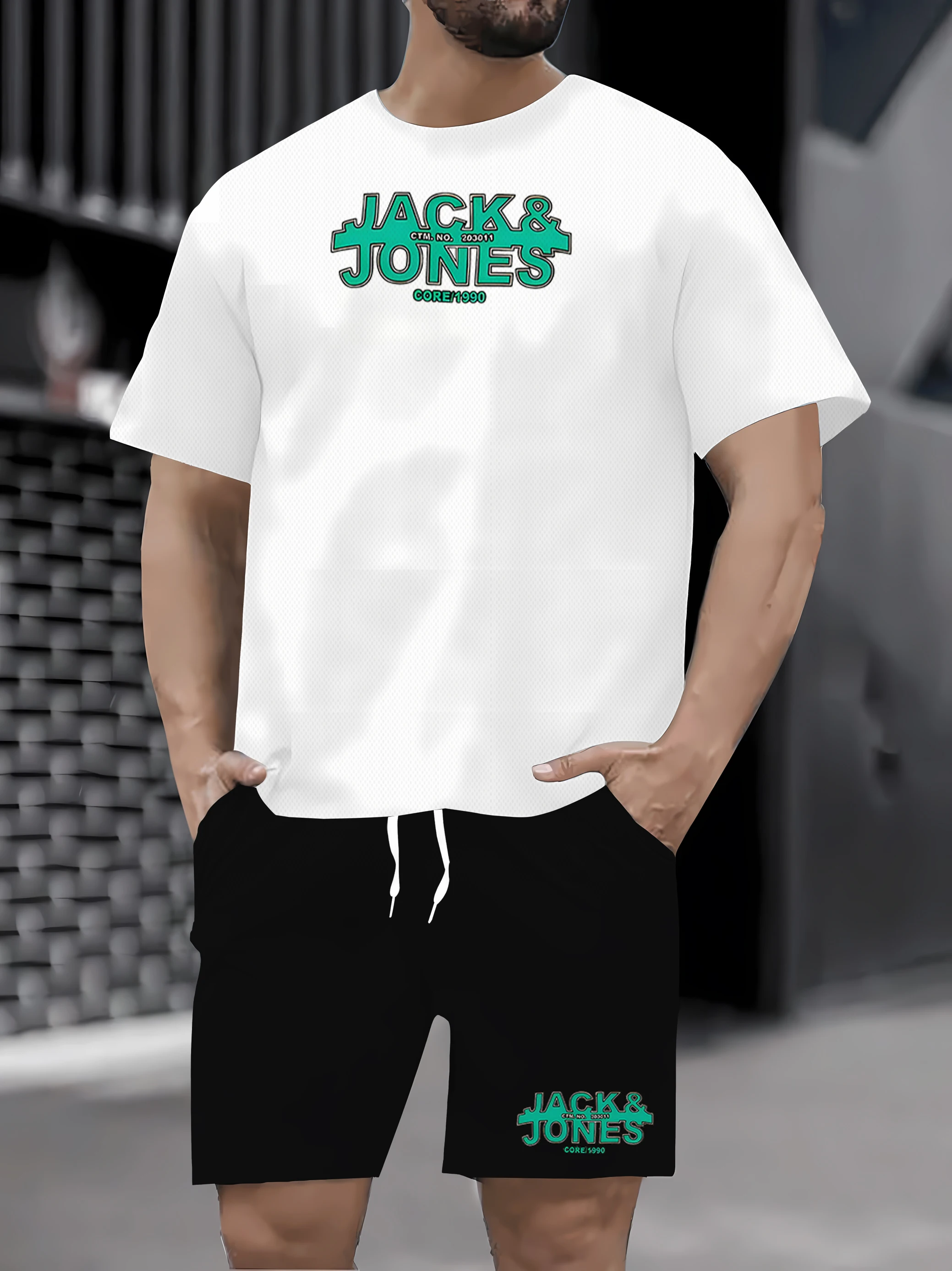 

2025 masculino casual diário usar praia shorts de alta qualidade verão moda confortável impresso terno esportivo