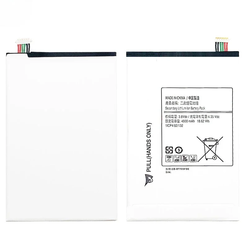 EB-BT705FBE for Samsung GALAXY S Tab ST705 /Tab S 8.4/T707 SM-T705C Tablet Battery High Capacity Battery Replacement Bateria