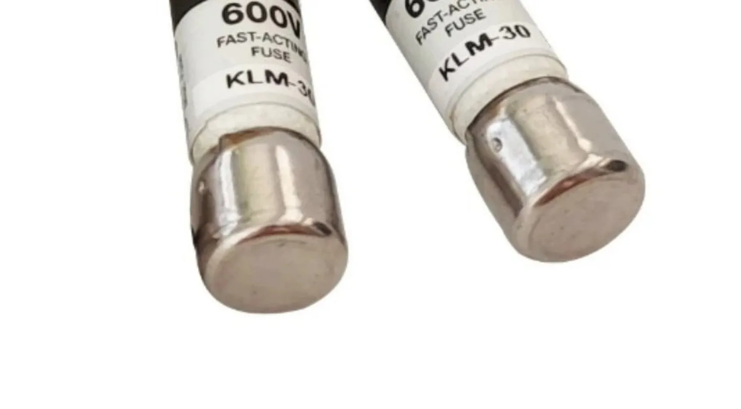 For 10Pcs‑KLM‑Series‑Fast‑Acting‑Midget‑Cartridge‑Fuse,‑1‑30A‑600V‑AC‑DC,‑Overload‑Short‑Circuit‑Protection‑Replacement‑Spare