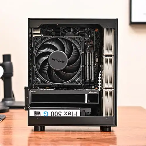 V9 Captain Полностью алюминиевый источник питания FLEX на заказ Небольшое шасси Поддержка двойного слота Полувысокий PCI