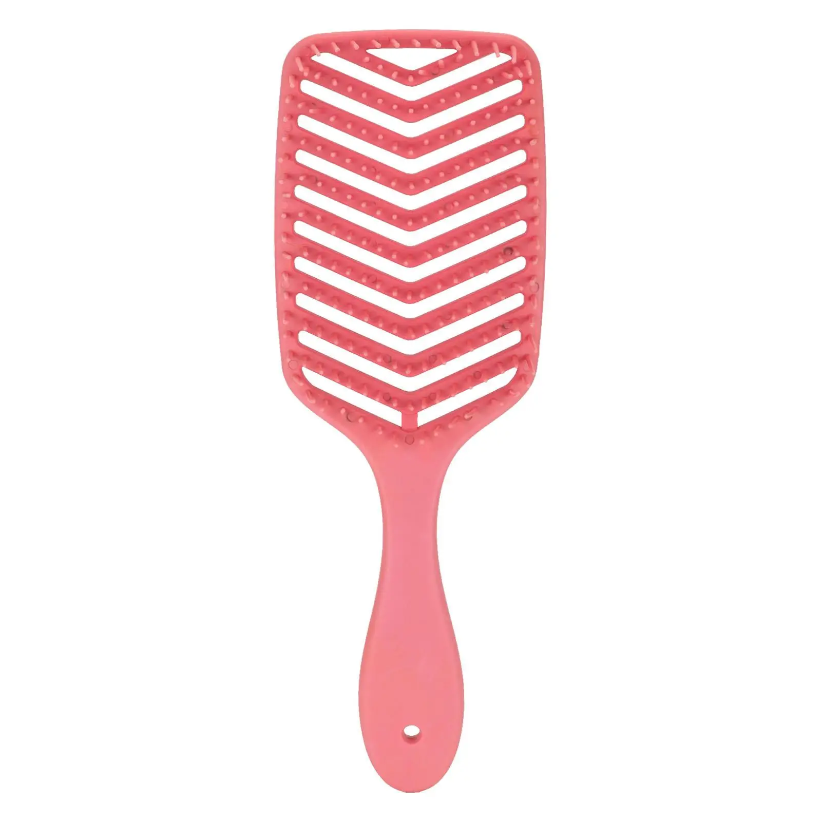

Curved Vented Hair Brush for Wet and Dry Use Detangling Scalp Protection Fast Blow Drying Non Slip Design for women