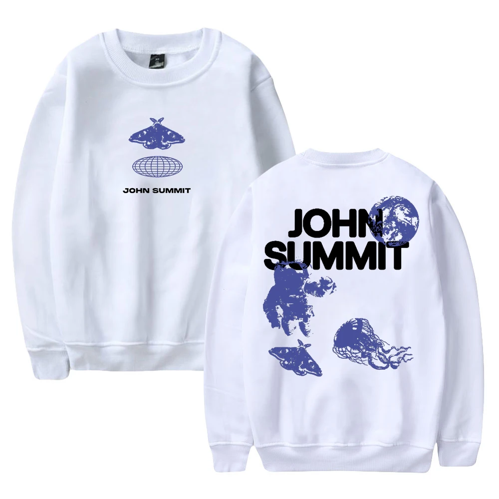 John Summit Merch Sweatshirt 2024 Tour Crewneck Long Sleeve Streetwear Women Men Hip Hop Clothes