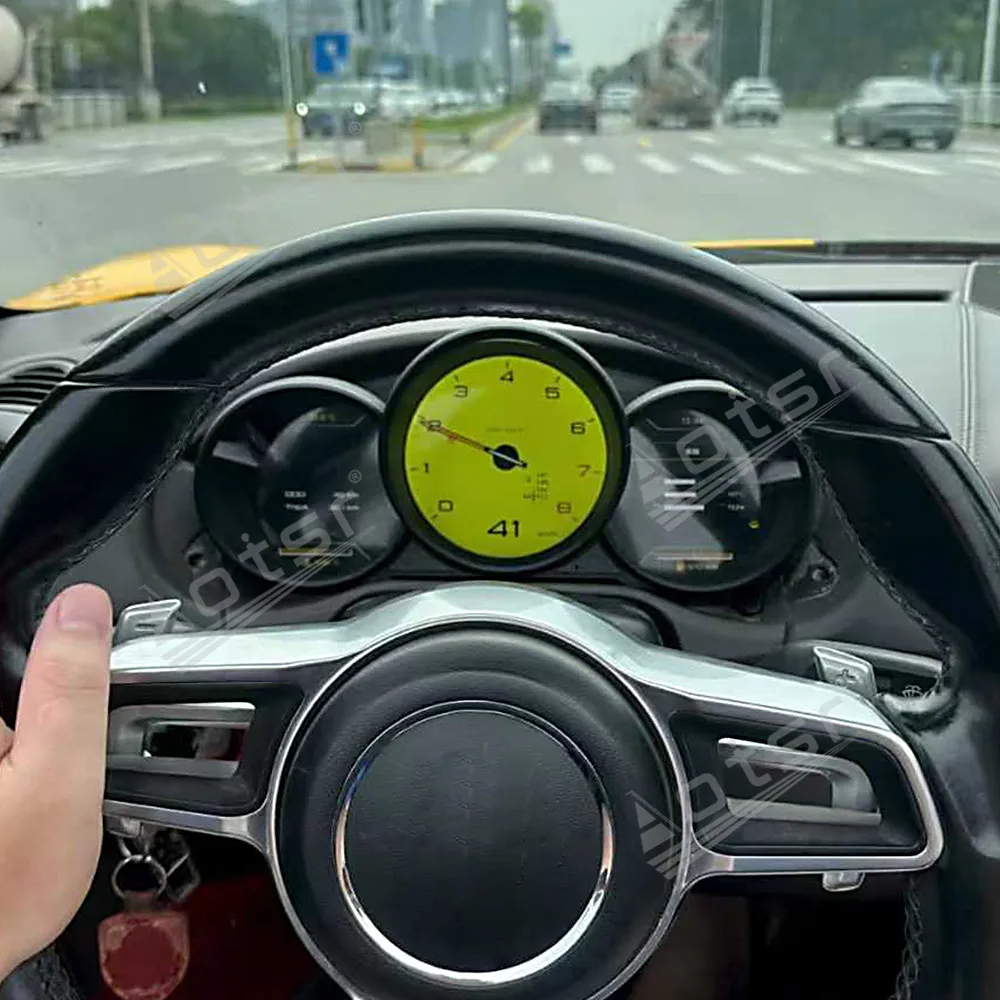 

Для Porsche Cayman Post 981.1-987.2 ЖК-панель приборов 2005-2012 цифровой кластер виртуальный кабин автомобильный мультимедийный плеер скорость