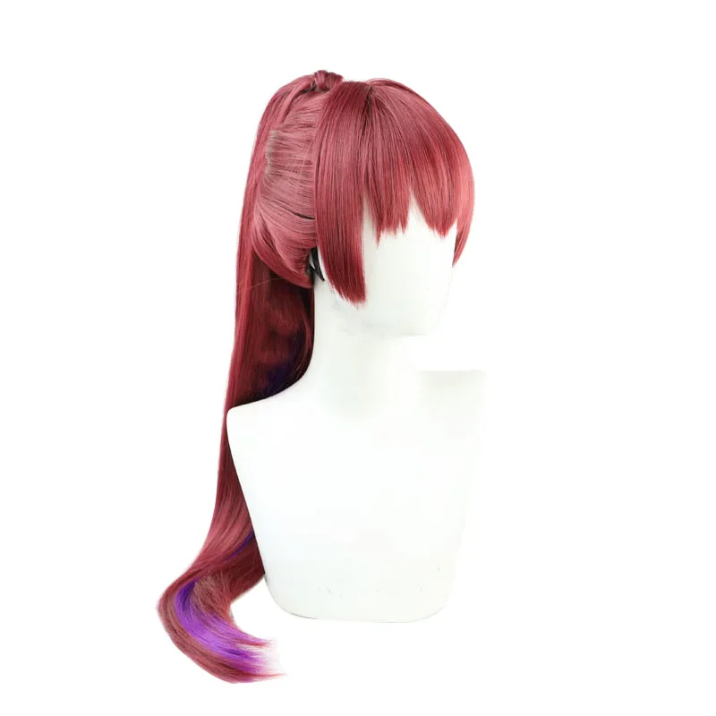 Hololive Houshou Marine Cosplay Wig Anime Game Role-playing Synthetic Hair Halloween Party Costumes Props