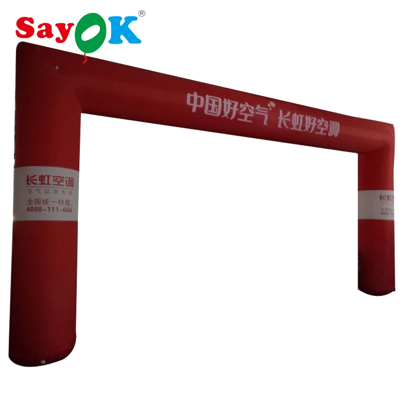 

8x4m 10x5m Inflatable Arch With Air Blower Inflatable Archway For Race Outdoor Advertising Commerce