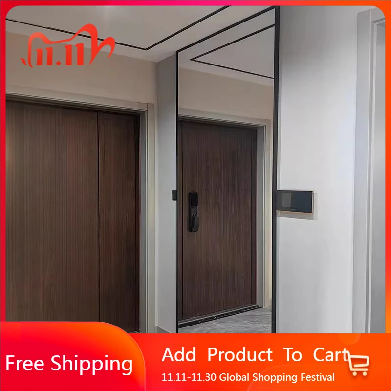 Предметы, современное зеркало, настенное украшение для гостиной, все тело, спальня для девочек, роскошное зеркало для ванной комнаты, длинные украшения для дома Espelhos