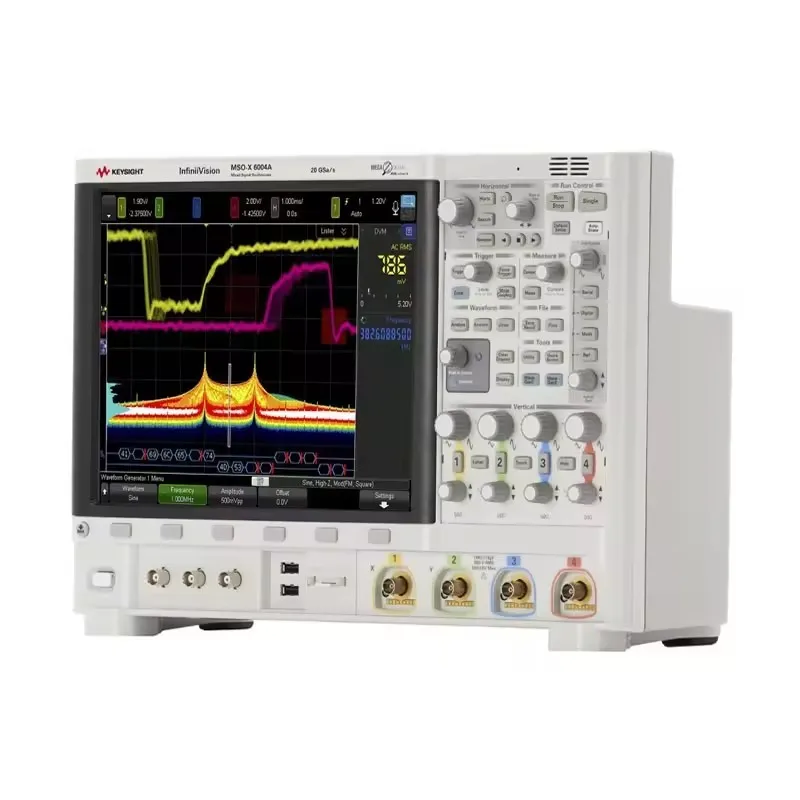 Keysight Bandwidth of 4 GHz 4 analog channels 16 digital channels MSOX6004A-04G mixed signal oscilloscope