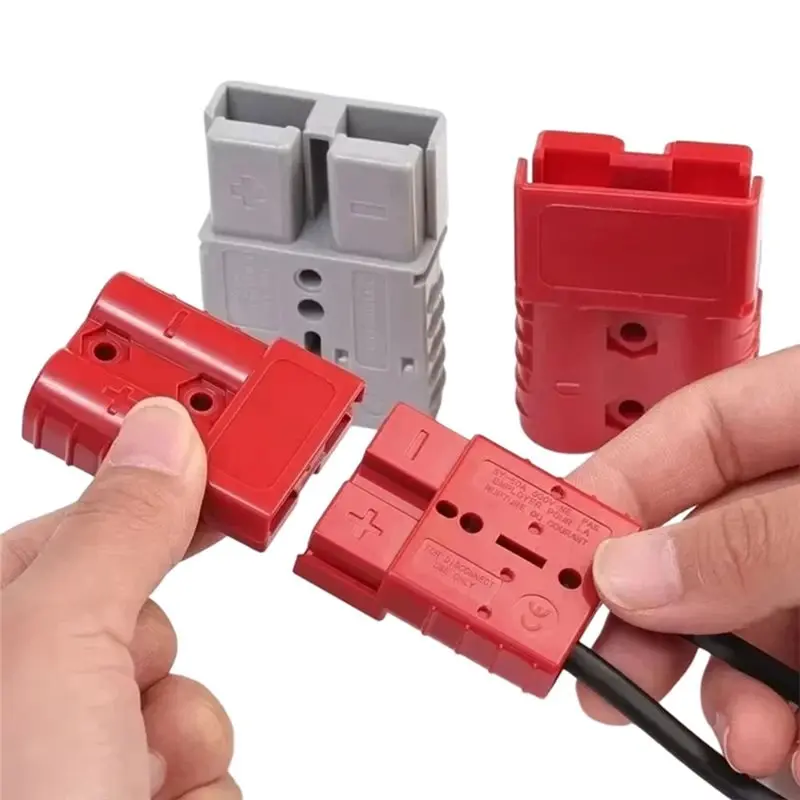 【A17Z】Battery Charging Connector 120A 600V 4PCS High Current Quick Power Plug For Battery Power Connector For Forklift Car RV