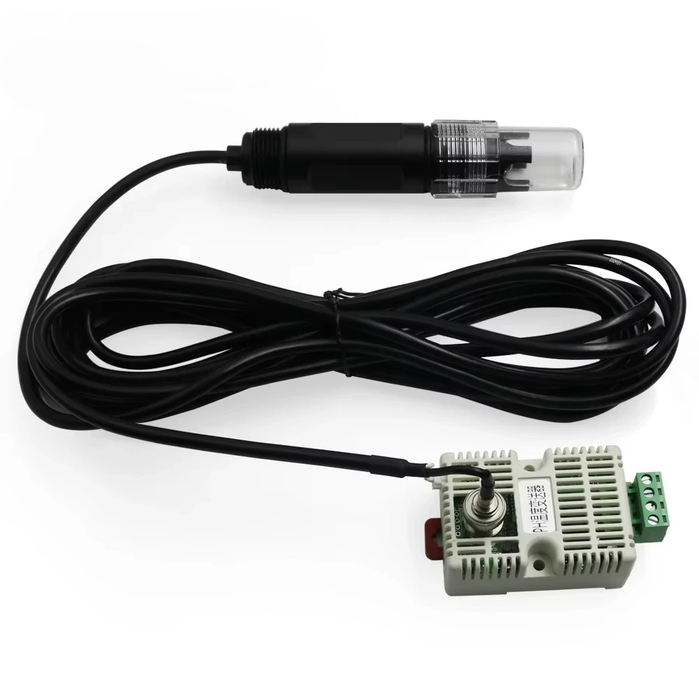 RS485 4-20mA 0-5V 0-10V القطب السائل المياه مقياس درجة الحموضة مختبر مع درجة الحرارة