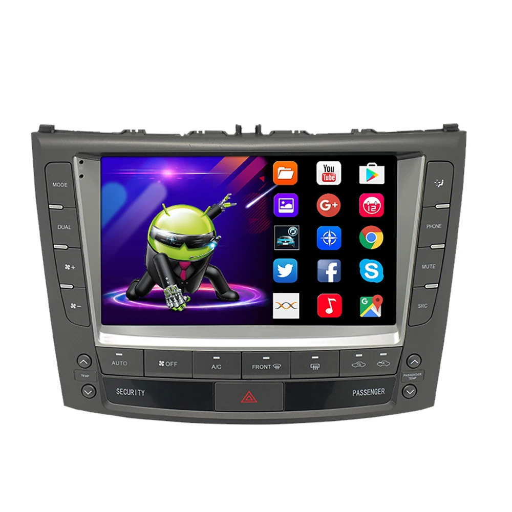 Car Dvd Player for Lexus IS IS250 IS300 IS350 2005 - 2012 Autoradio 2 Din Android Car Stereo Audio With Gps MP5 Player