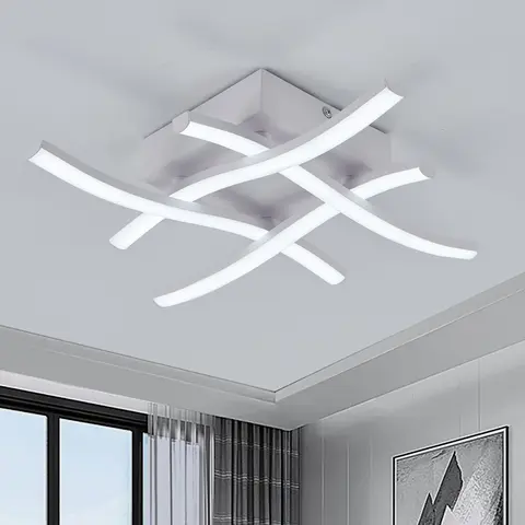 모던 LED 천장 조명, AC90-260V 샹들리에 천장 조명, 거실 장식, 24W