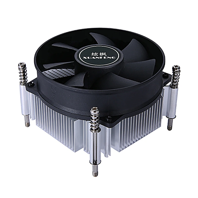 XUANFENG الكمبيوتر x79 x99 المعالج برودة النحاس الأساسية/الألومنيوم الأساسية وحدة المعالجة المركزية مروحة 4PinPWM تبريد الهواء متوافق LGA2011 2066 E5 2099 #5