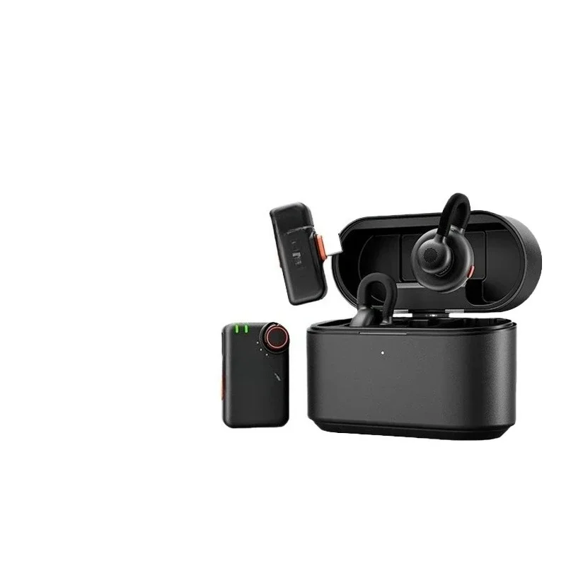M2 hidden button collar clip, microphone radio, live broadcast noise reduction