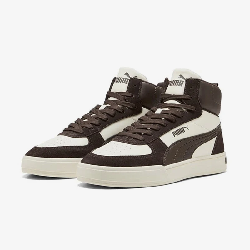 Puma Authentic Caven Mid Men's Women's Mid-Top Casual Wear-Resistant Lightweight Sneakers 401798-05